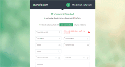 Desktop Screenshot of merinfo.com